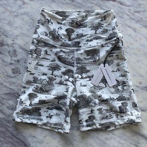 WeWoreWhat Toile Bike Shorts - NWT
